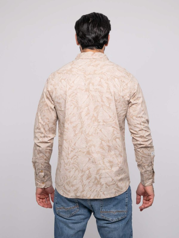 Chemise manches longues...