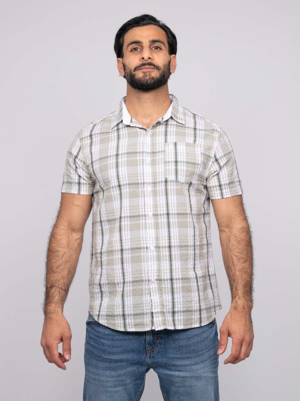 Chemise manches courtes...