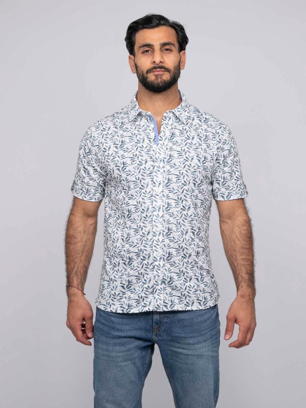 Chemise manches courtes...