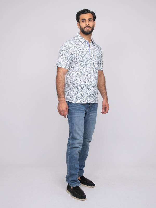 Chemise manches courtes...