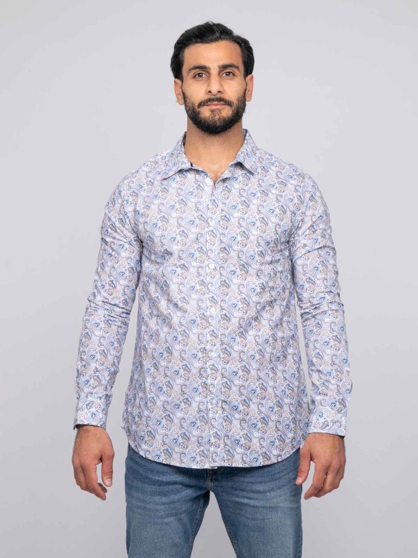 Chemise manches longues...