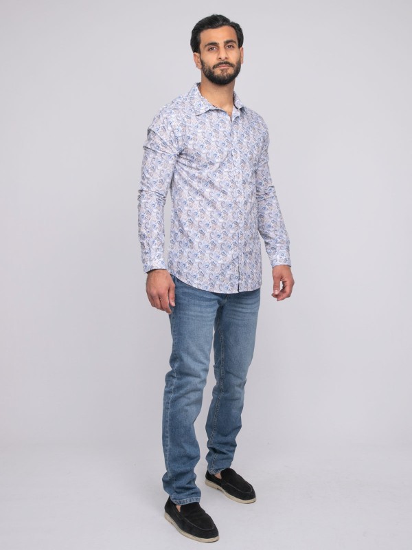 Chemise manches longues...