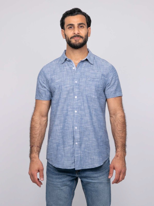 Chemise manches courtes...