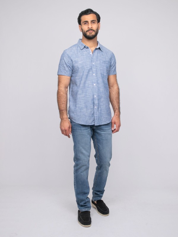 Chemise manches courtes...