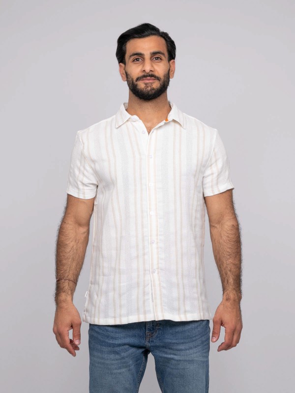 Chemise manches courtes...