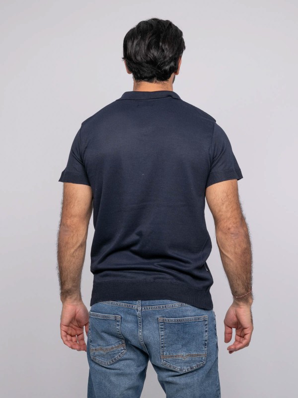 Pull polo manches courtes...