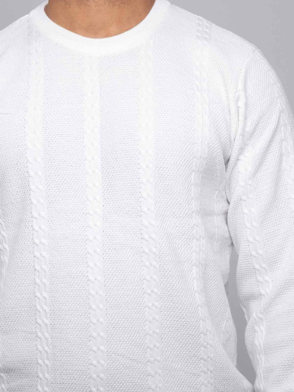 Pull torsade AMOROL - Ecru