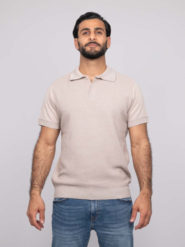 Pull polo manche courtes...