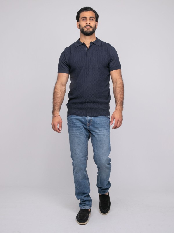 Pull polo manche courtes...