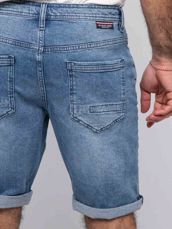 Bermuda denim BADIM - Bleu...
