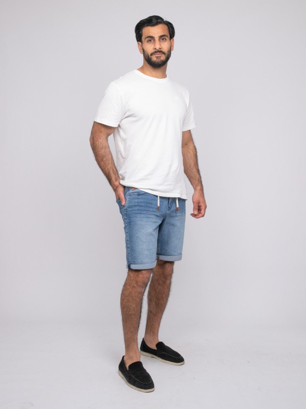 Bermuda denim BADIM - Bleu...