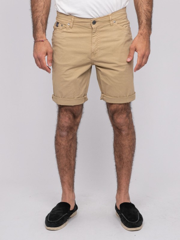 Bermuda 5 poches BAOS - Beige