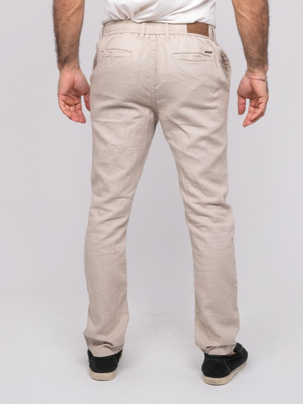 Pantalon chino CORTUDO - Beige