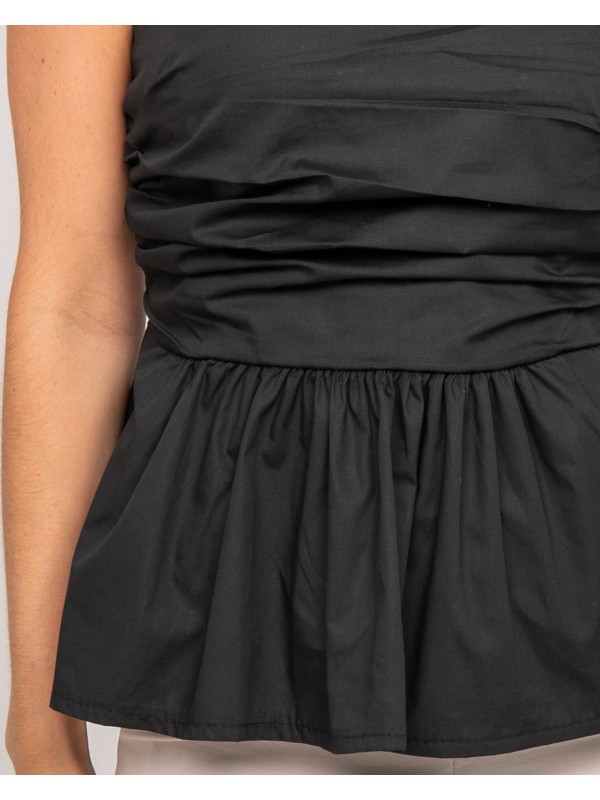 Top bustier FELICIE - Noir