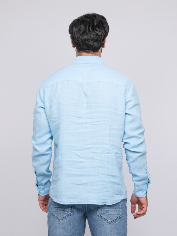 Chemise en lin DALAMO -...