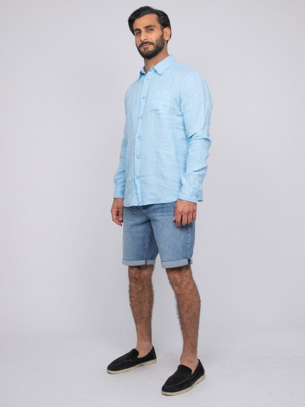 Chemise en lin DALAMO -...