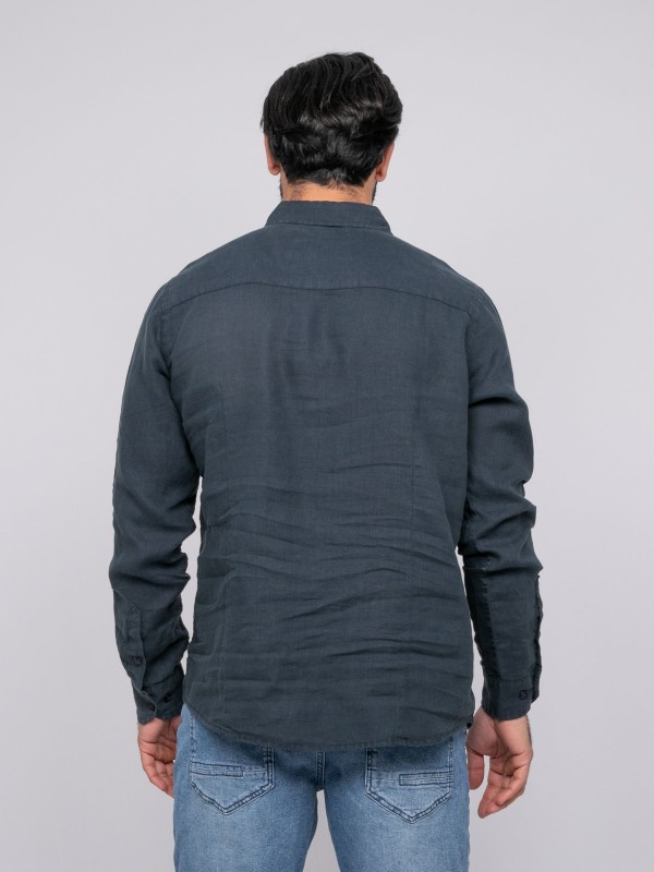 Chemise en lin DALAMO -...