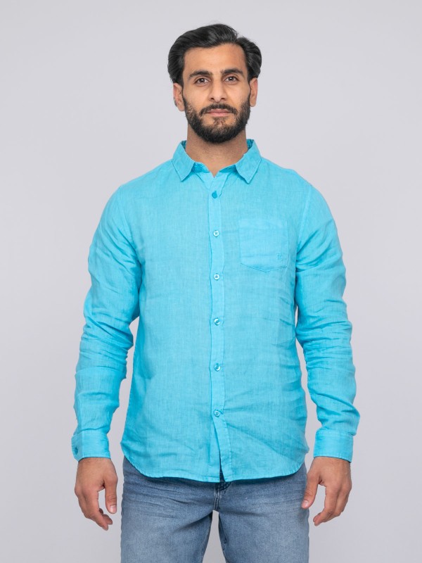 Chemise en lin DALAMO -...