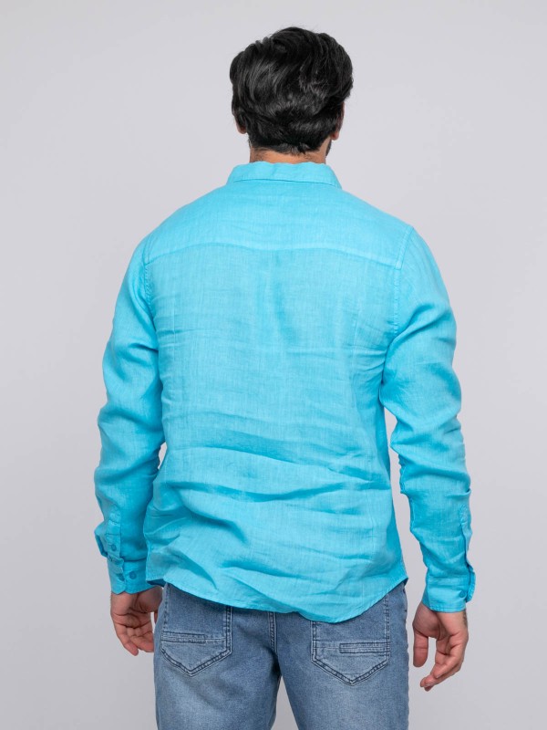 Chemise en lin DALAMO -...