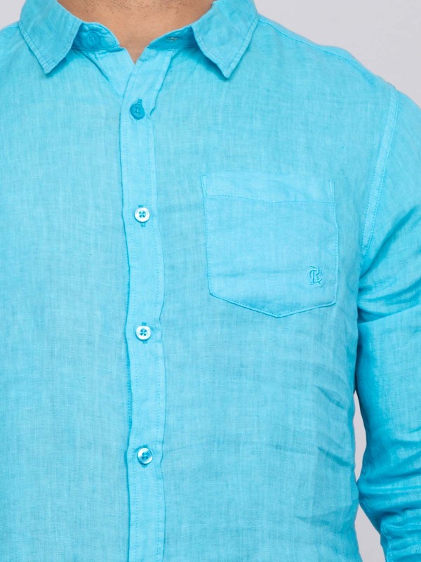 Chemise en lin DALAMO -...