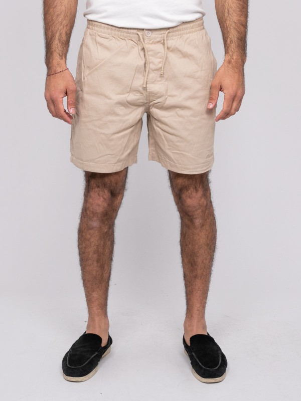 Short coton CASSIS - Beige