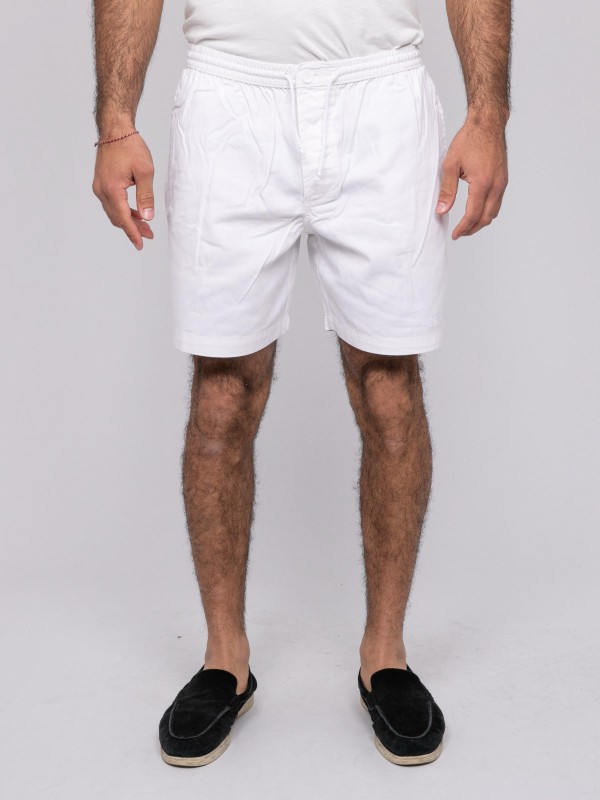 Short coton CASSIS - Blanc