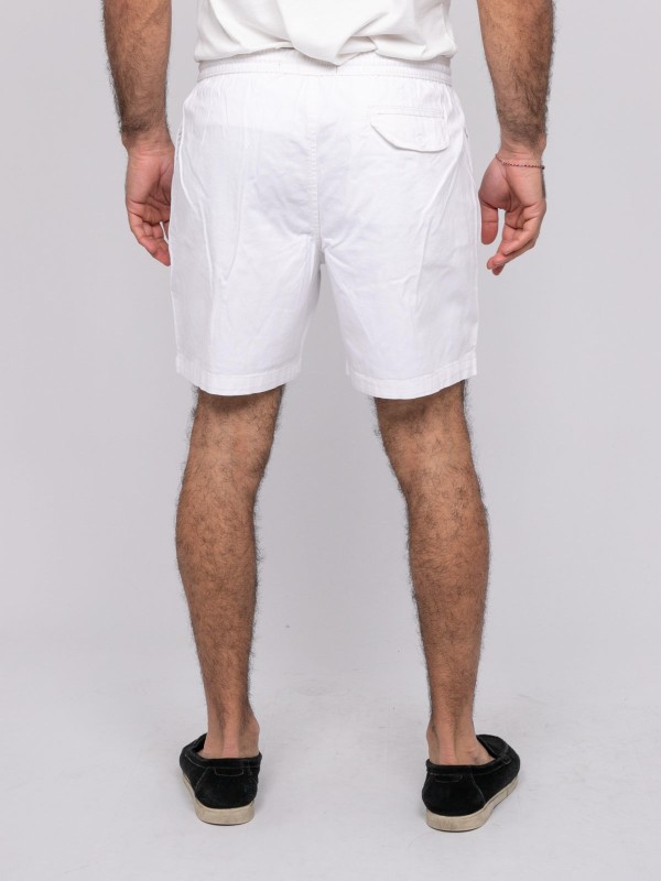 Short coton CASSIS - Blanc
