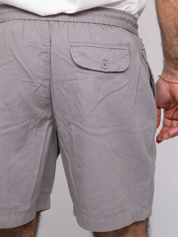 Short coton CASSIS - Gris...