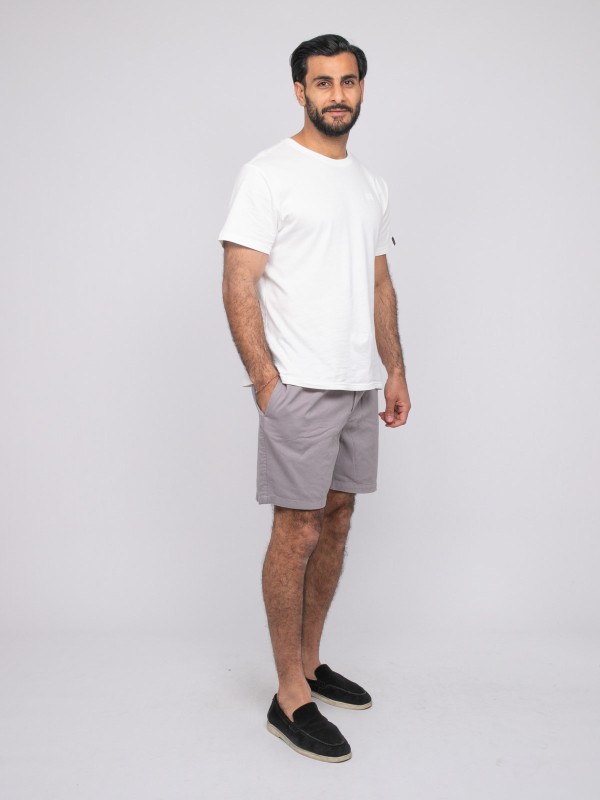 Short coton CASSIS - Gris...