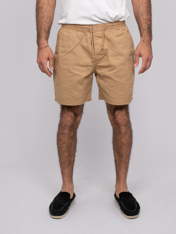 Short coton CASSIS - Marron