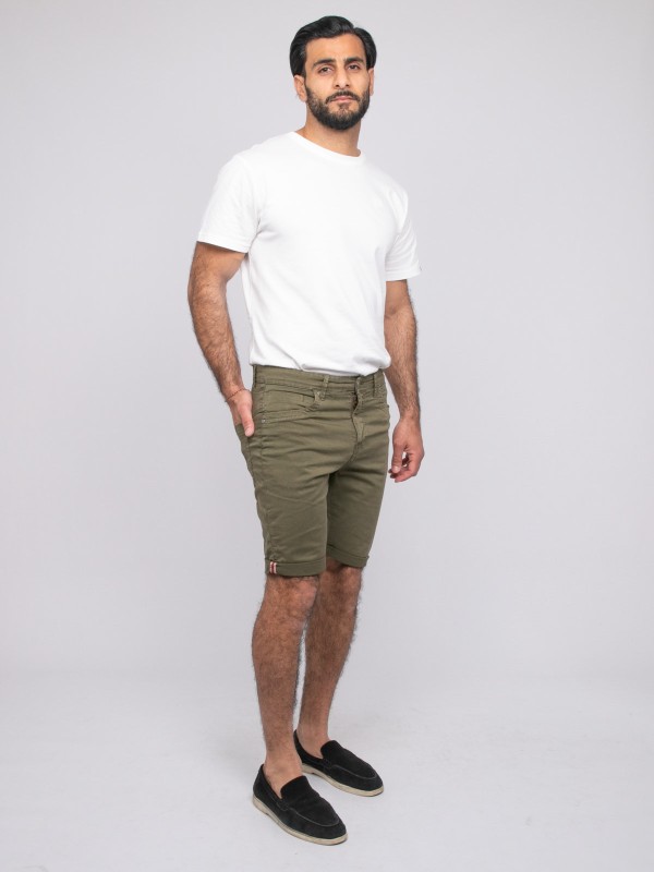 Bermuda chino BLOCHELLI - Kaki