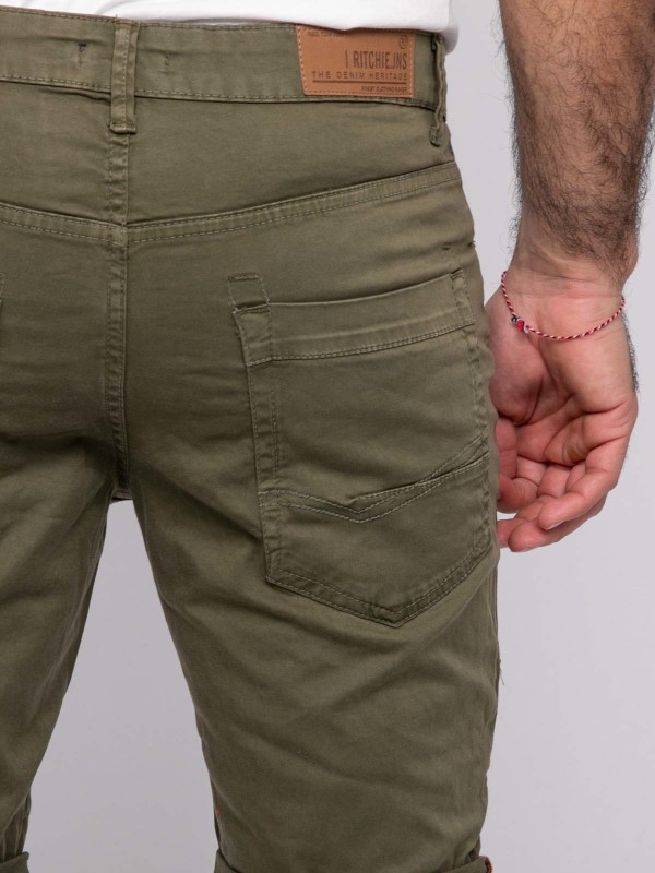 Bermuda chino BLOCHELLI - Kaki