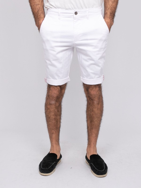 Bermuda chino BOLSTER - Blanc