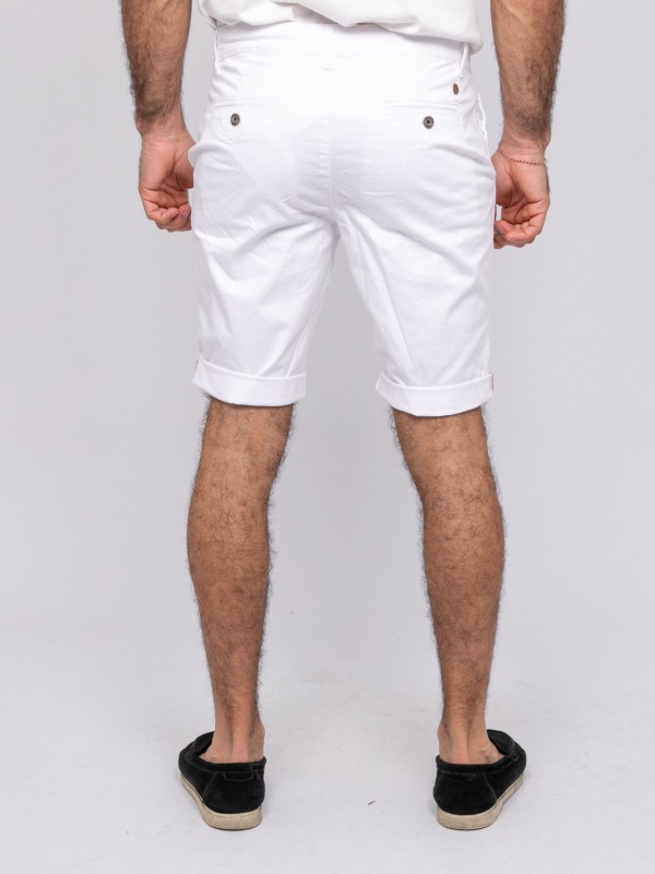 Bermuda chino BOLSTER - Blanc