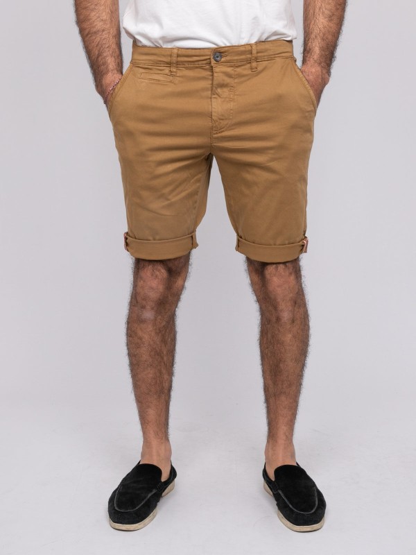 Bermuda chino BOLSTER - Cognac