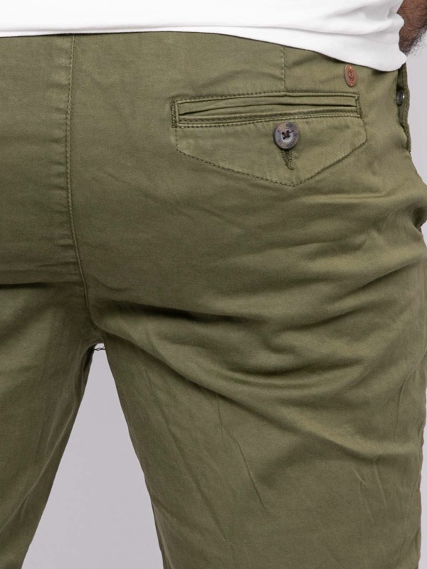 Bermuda chino BOLSTER - Kaki