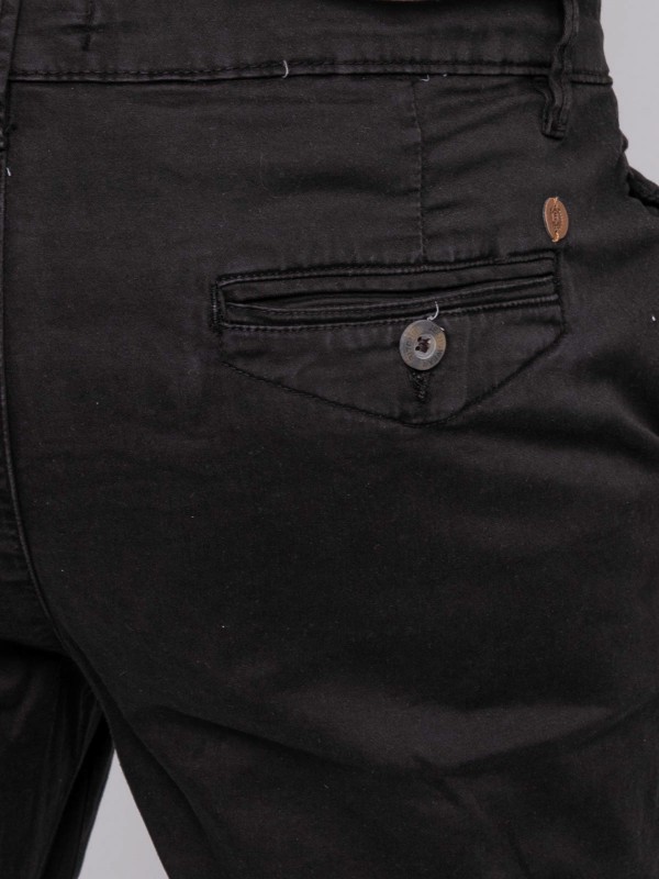 Bermuda chino BOLSTER - Noir