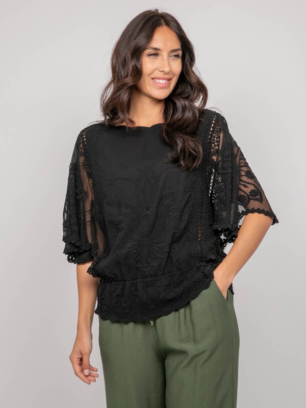 Top manches papillons...