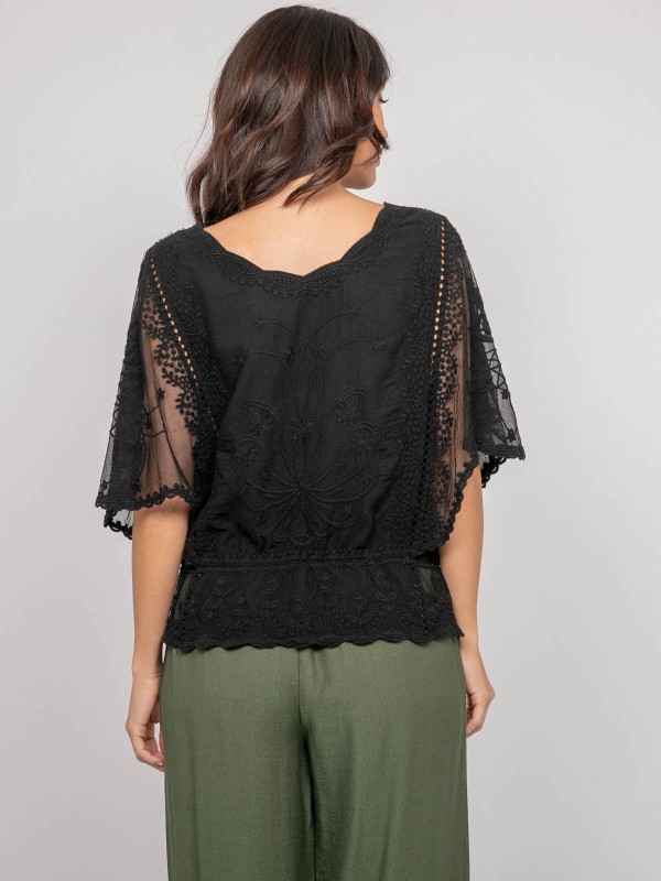 Top manches papillons...