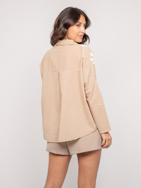 Blouse manches longues...