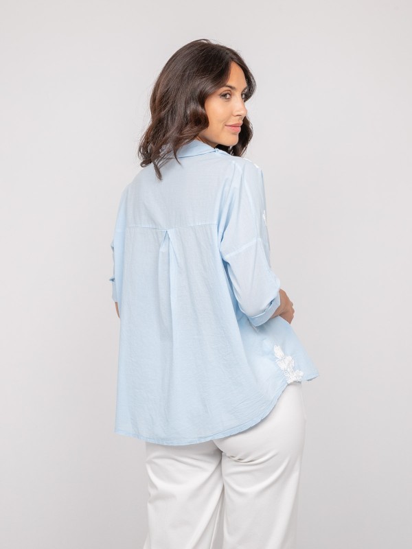 Blouse manches longues...