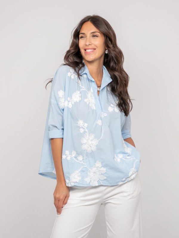 Blouse manches longues...