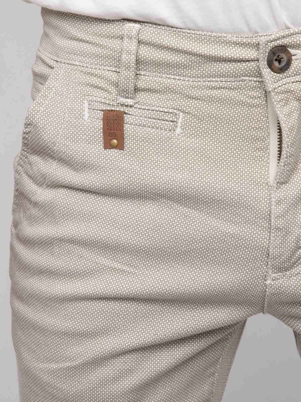 Bermuda chino BODELTA - Ecru