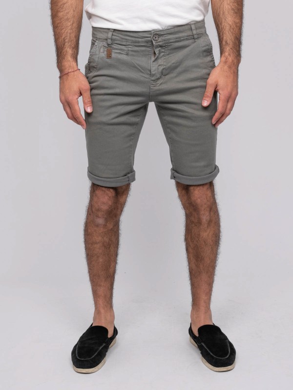 Bermuda chino BODELTA - Gris