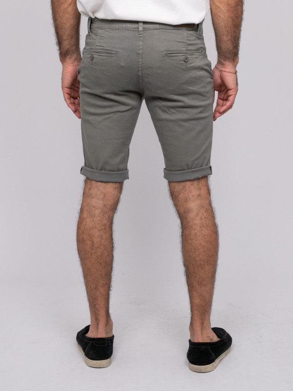 Bermuda chino BODELTA - Gris