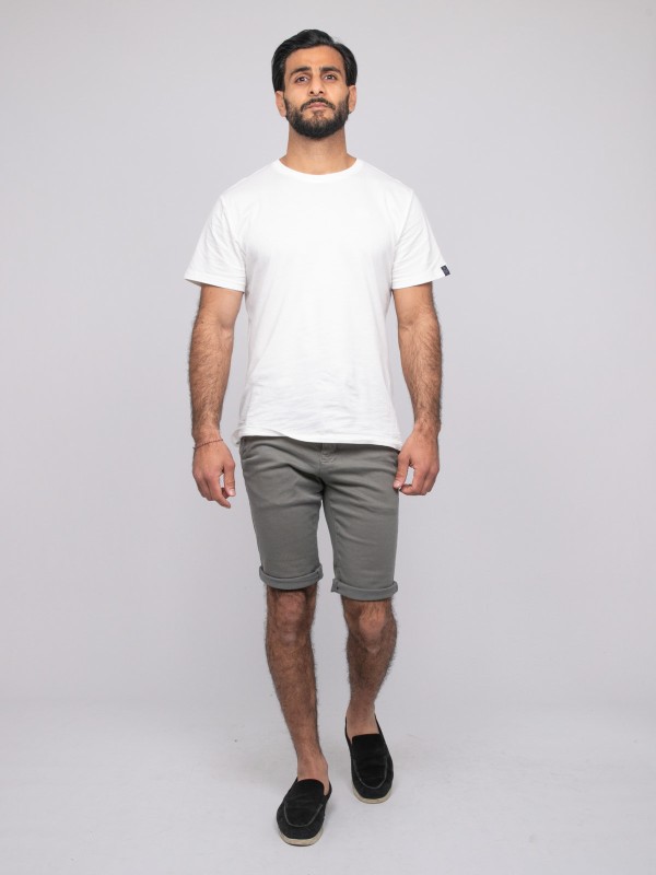 Bermuda chino BODELTA - Gris