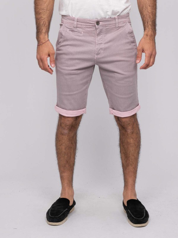 Bermuda chino BODELTA - Rose