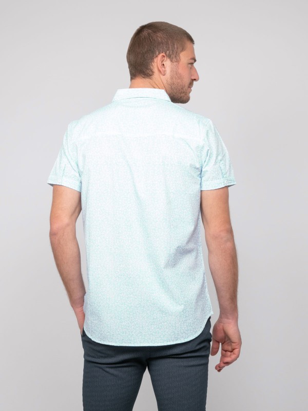 Chemise manches courtes...