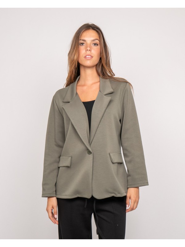 Blazer molleton UNORA - Kaki