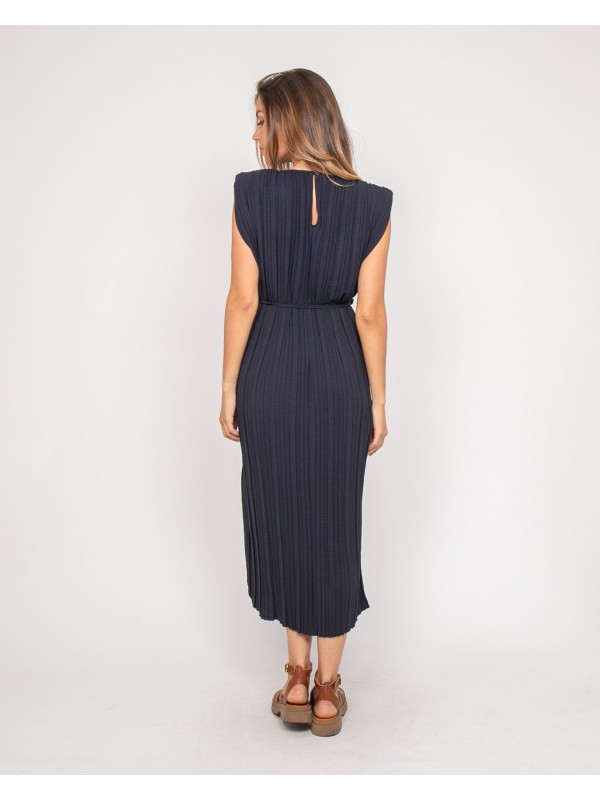 Robe midi plissée IROVE -...